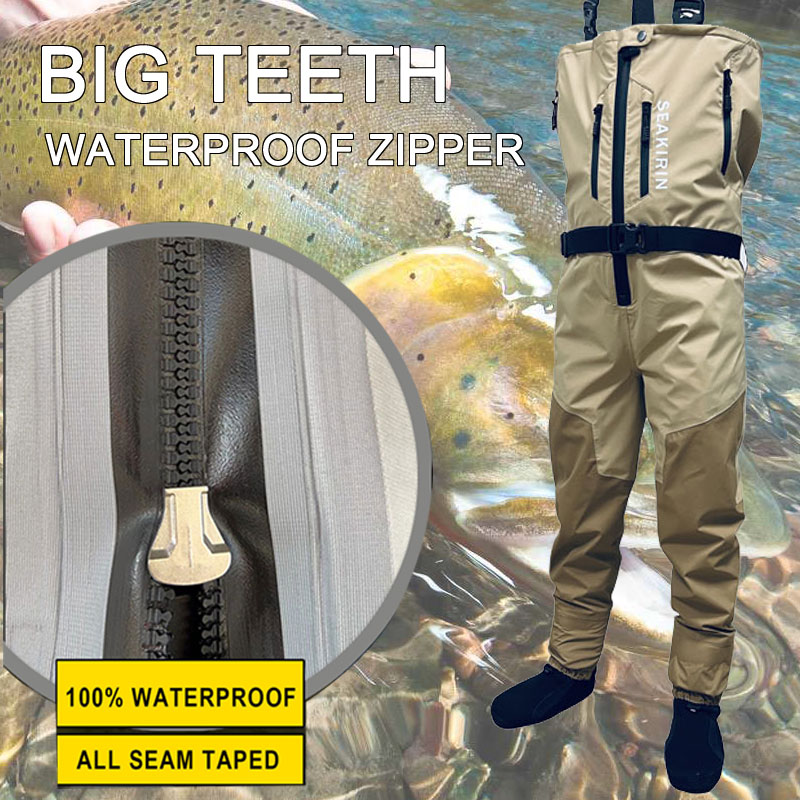 Zip-front Breathable Stout Che – обзор и цена Fishing Waders