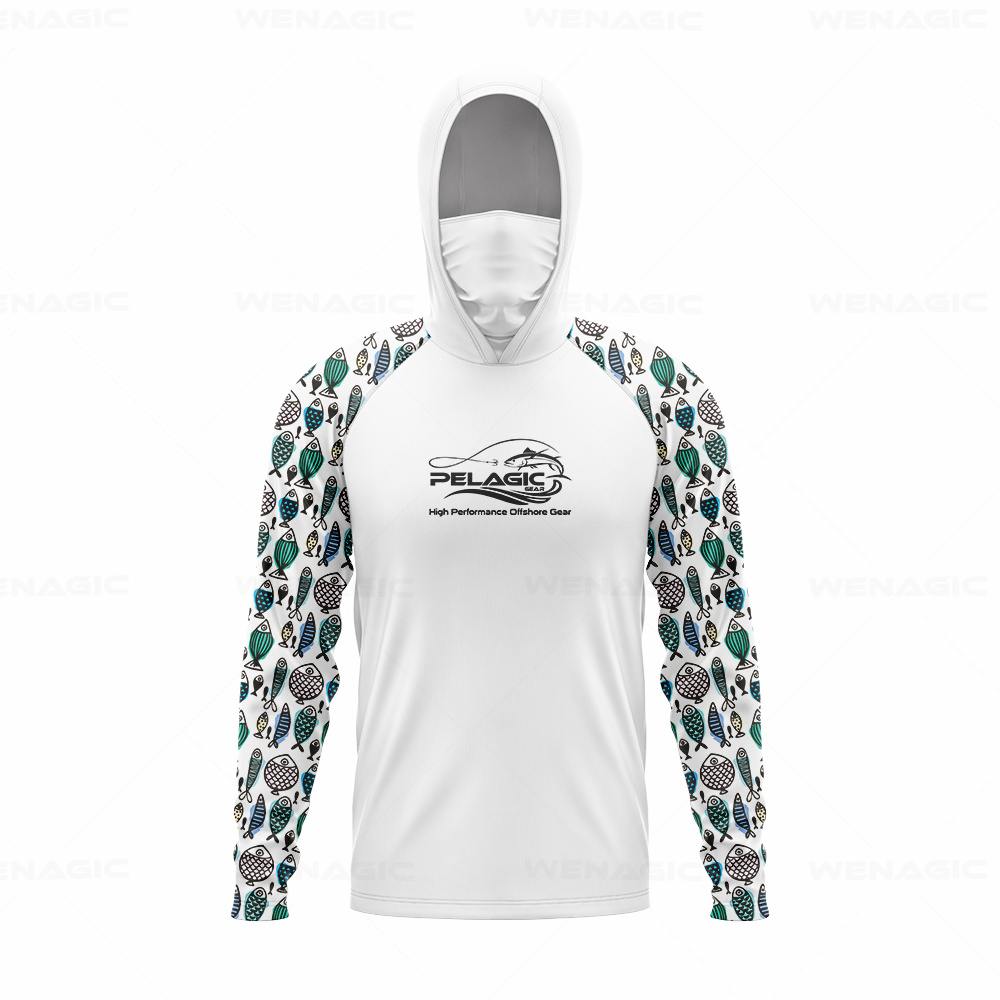 pelagic gear Men Hood Fishing  – обзор и цена Fishing Shirt Uv Protection