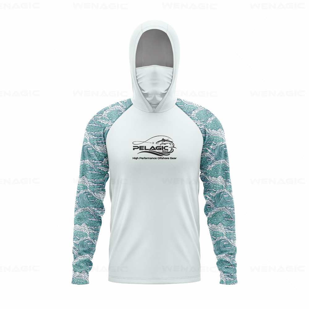 pelagic gear Men Hood Fishing  – обзор и цена Fishing Shirt Uv Protection