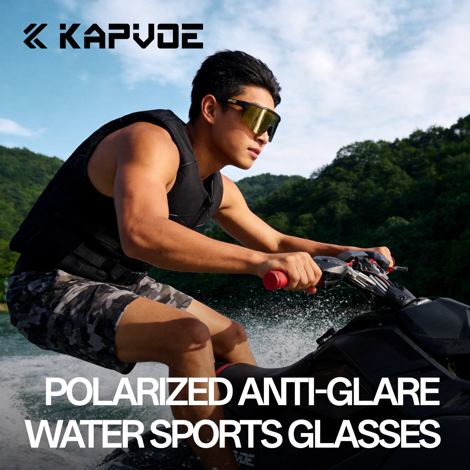 KAPVOE UV400 Anti-glare Surfin – обзор и цена Fishing Sunglasses Polarized