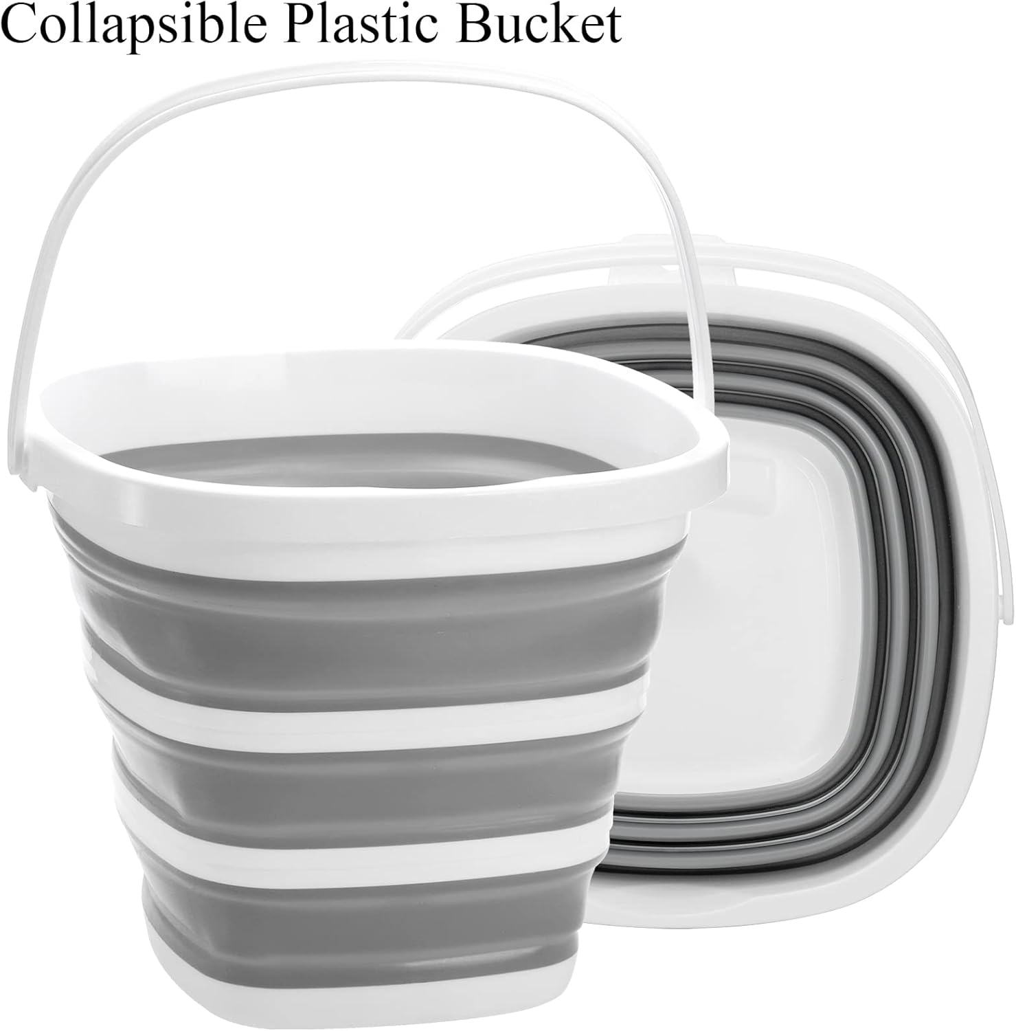 Collapsible Plastic Bucket 2 P – обзор и цена Fishing Backpack