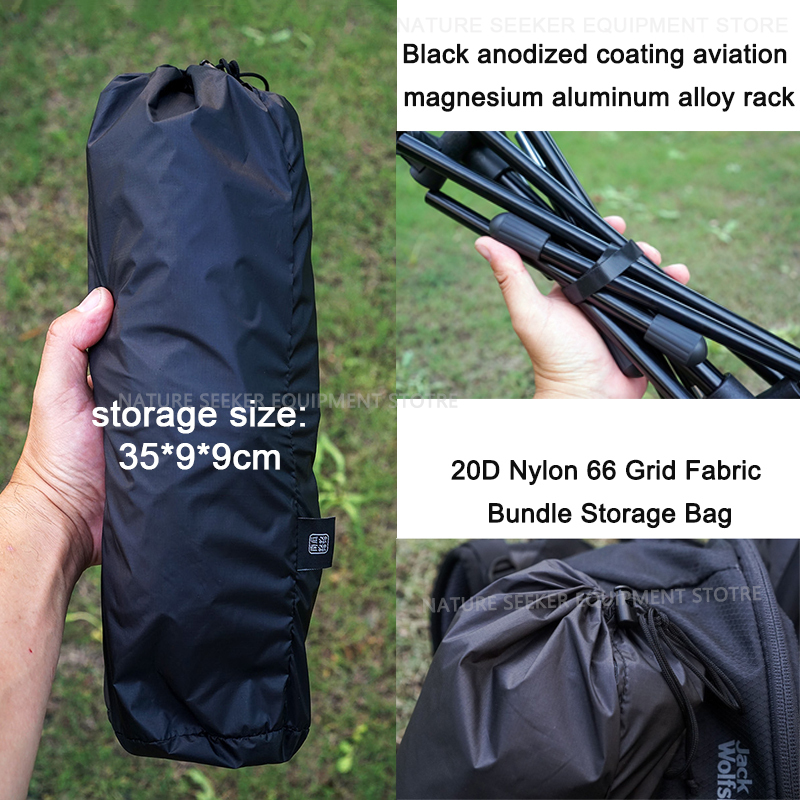 650g Ultralight Folding Campin – обзор и цена Fishing Backpack