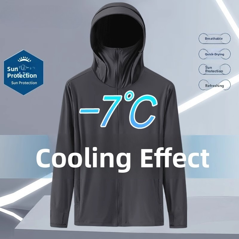 Summer Ice Silk Thin Hooded UV – обзор и цена Fishing Hoodie