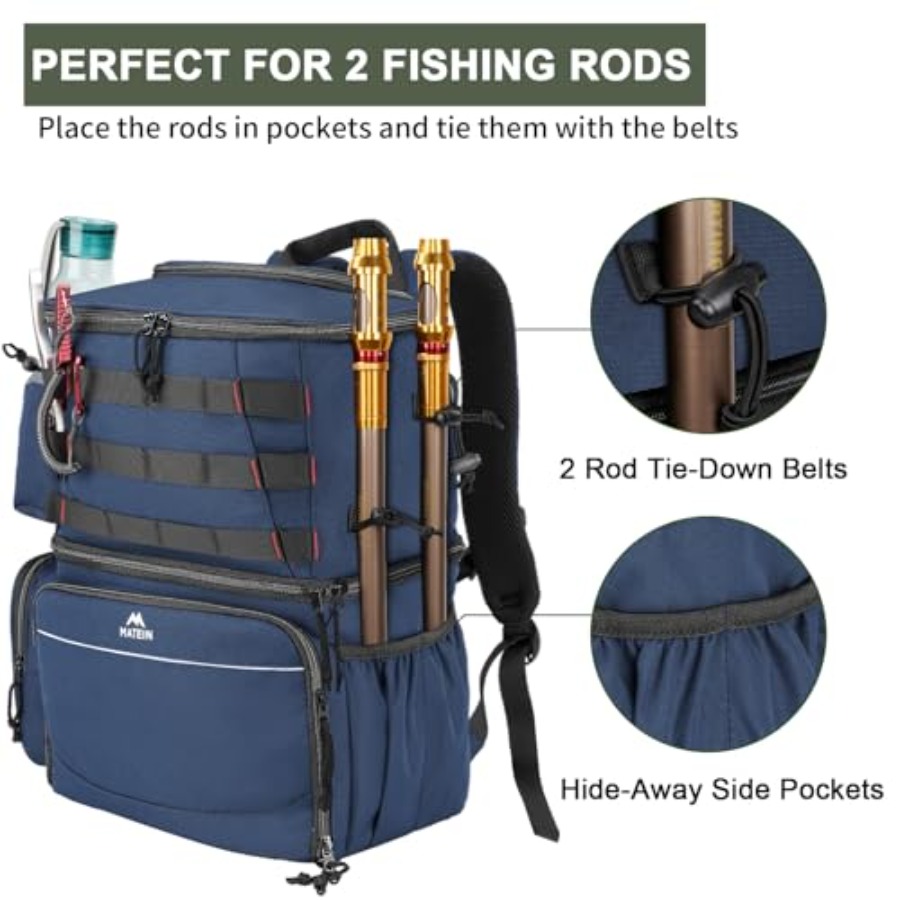 Fishing Backpack, Water Resist – обзор и цена Fishing Backpack