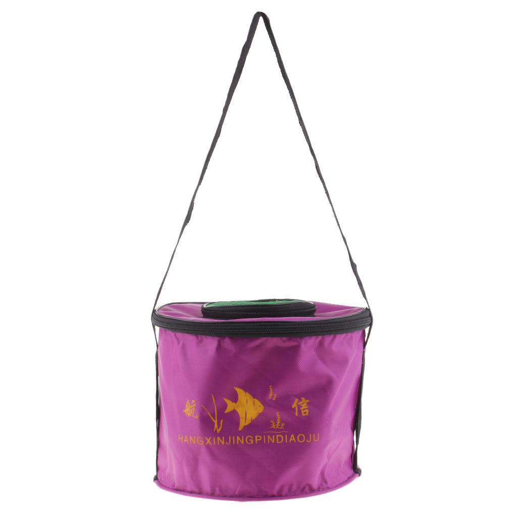 Foldable Fishing Bucket with M – обзор и цена Fishing Bag Waterproof