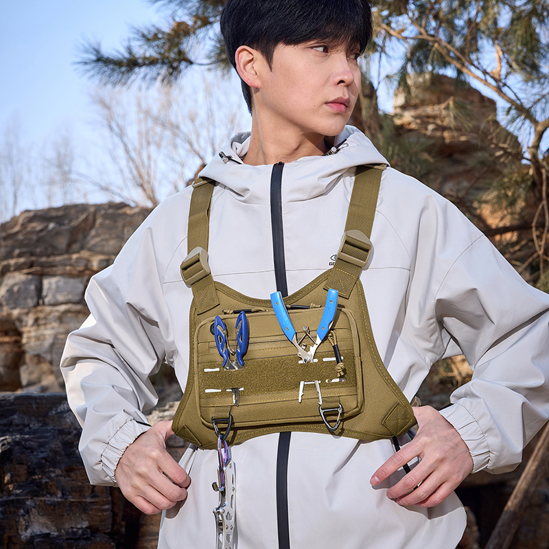 Tactical Front Chest Rig Bag V – обзор и цена Fishing Vest