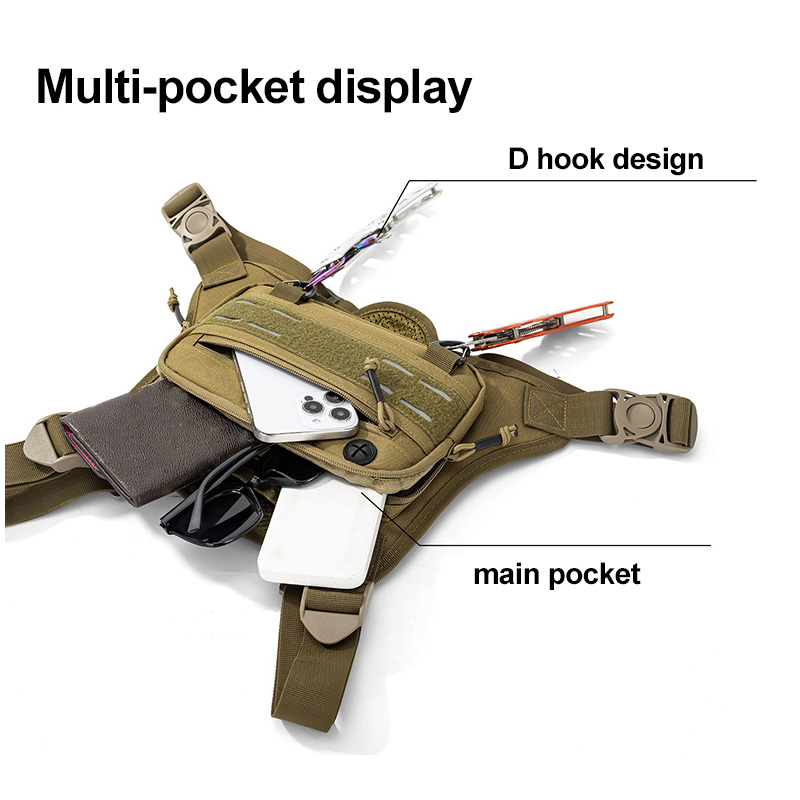 Tactical Front Chest Rig Bag V – обзор и цена Fishing Vest