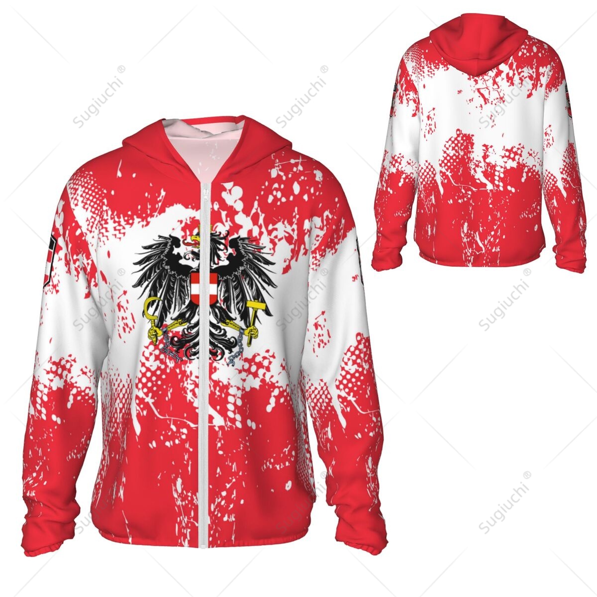 Austria Flag Sun Protection Ho – обзор и цена Fishing Hoodie