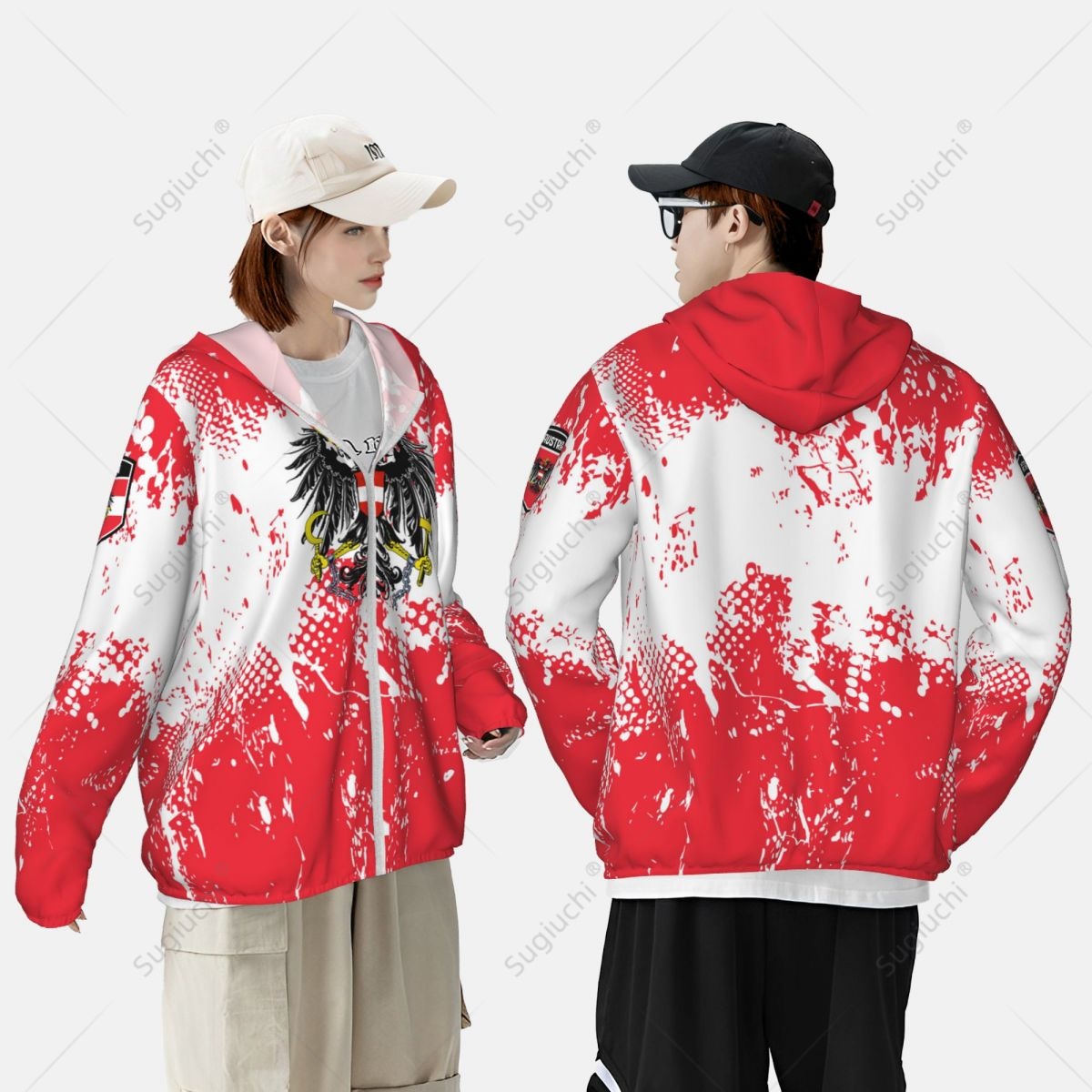 Austria Flag Sun Protection Ho – обзор и цена Fishing Hoodie