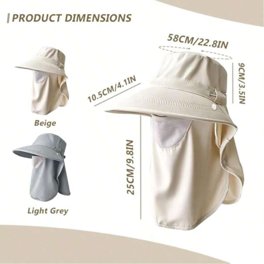 Women Wide Brim Sun Hat With F – обзор и цена Fishing Mask Sun Protection