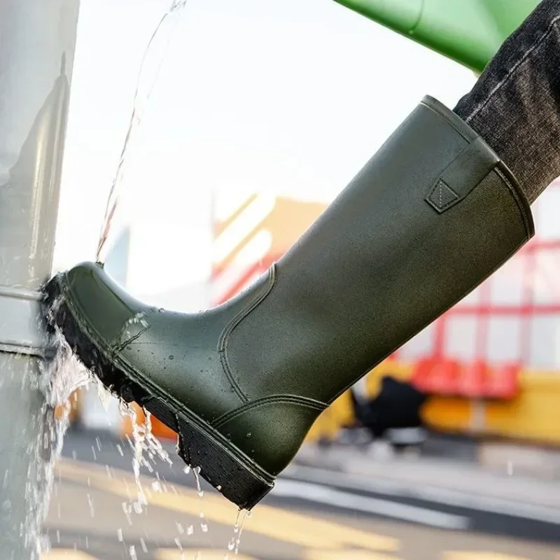 Rain Boots for Men Gum Fishing – обзор и цена Fishing Waders