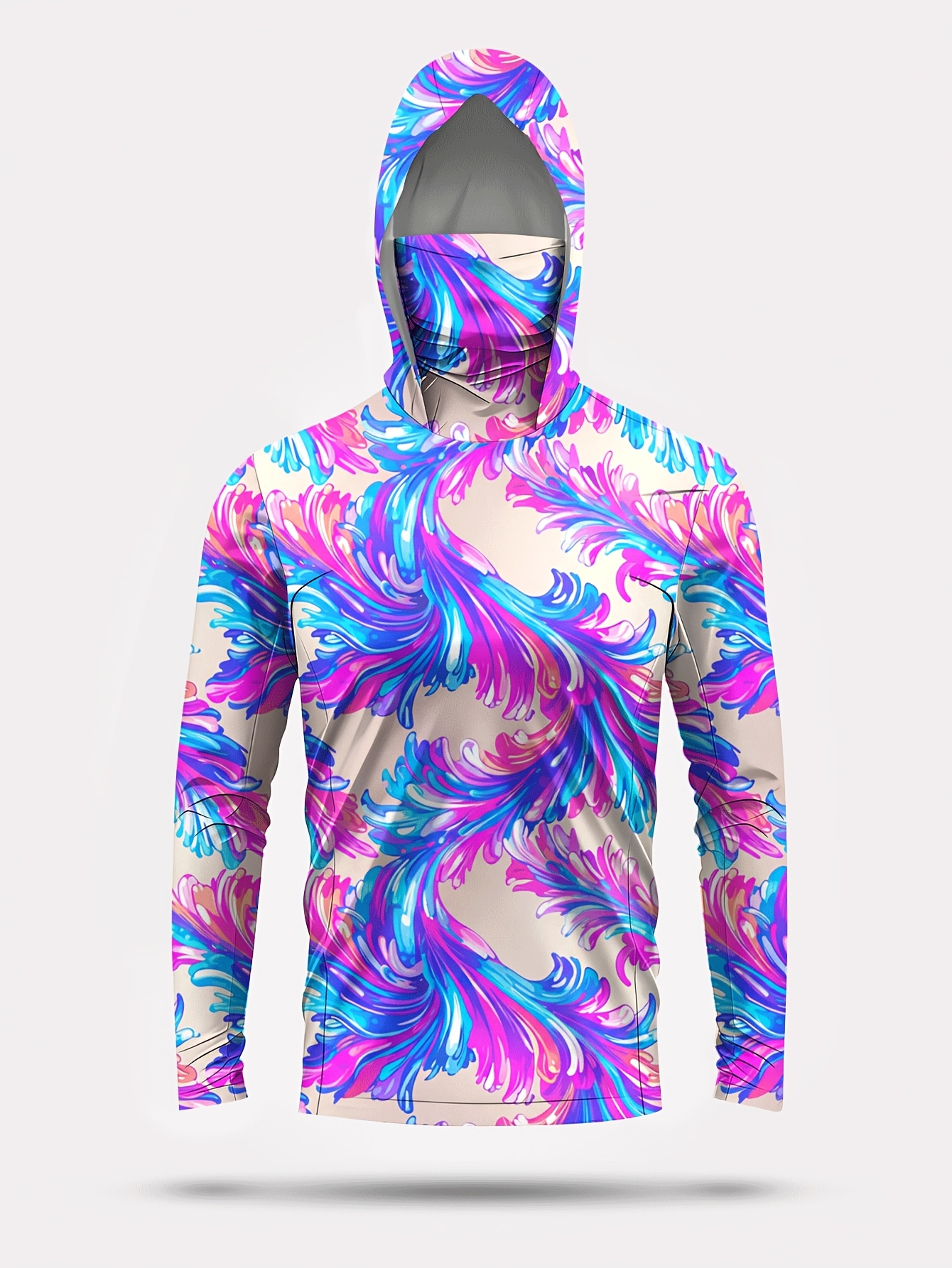 Men Hood Fishing Shirt long sl – обзор и цена Fishing Shirt Uv Protection