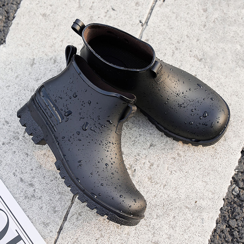 New Fashion Men Rain Boots Pla – обзор и цена Fishing Boots