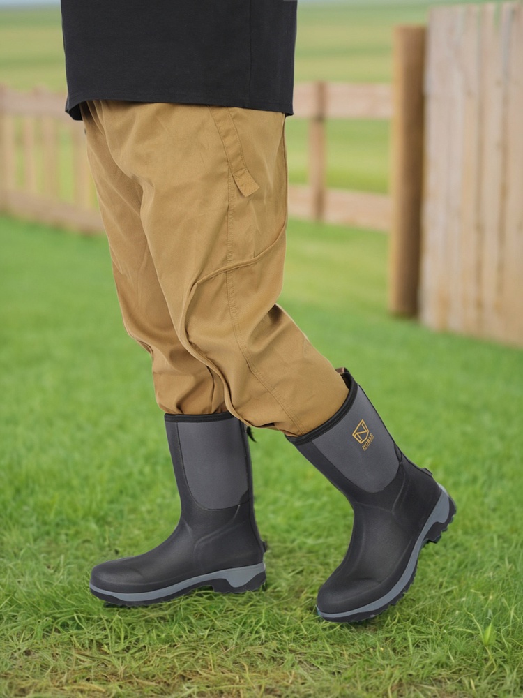 Men's Mid-Calf Waterproof Rain – обзор и цена Fishing Boots