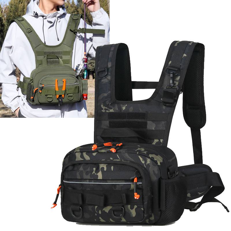 Men Chest Bag Tactical Fishing – обзор и цена Fishing Vest