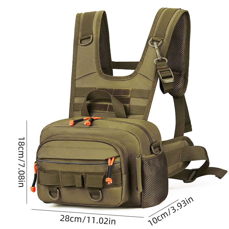 Men Chest Bag Tactical Fishing – обзор и цена Fishing Vest