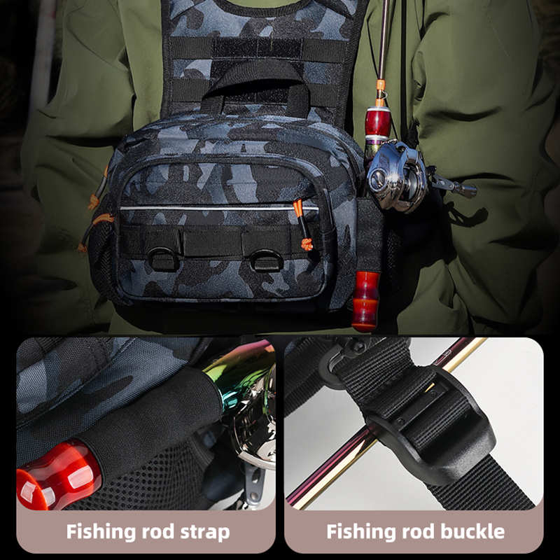 Men Chest Bag Tactical Fishing – обзор и цена Fishing Vest