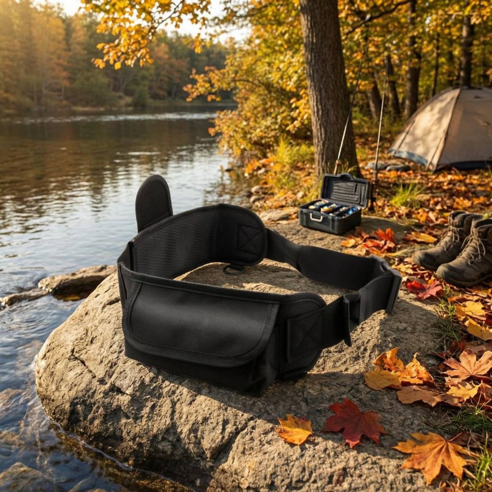 Fishing Waist Bag Flap Pockets – обзор и цена Fishing Belt