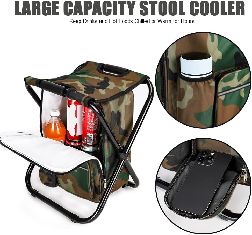 Portable Folding Camping Stool – обзор и цена Fishing Bag Waterproof