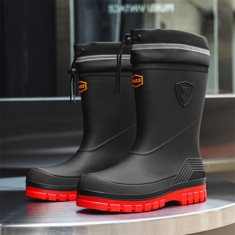 Fashion Men's Rain Boots Mid-C – обзор и цена Fishing Boots