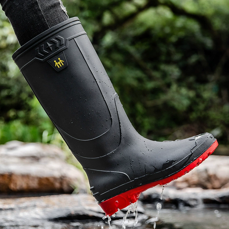 Men's Rain Boots Work Boots Sl – обзор и цена Fishing Boots
